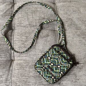Vibrant Geometric Crossbody Bag
